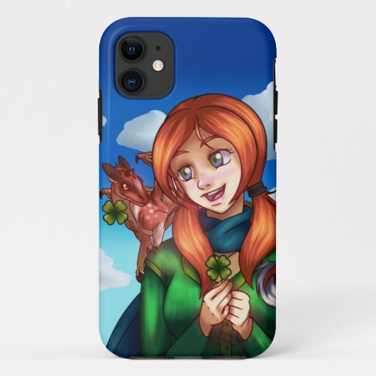 Lucky Girl Case-Mate iPhone Case (Achterkant)