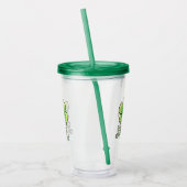 Lucky Girl Clover St. Patrick's Day Acryl Drinkbeker (Links)