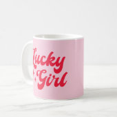 Lucky Girl Koffiemok (Voorkant links)