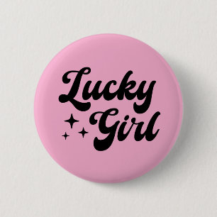 Lucky Girl Ronde Button 5,7 Cm