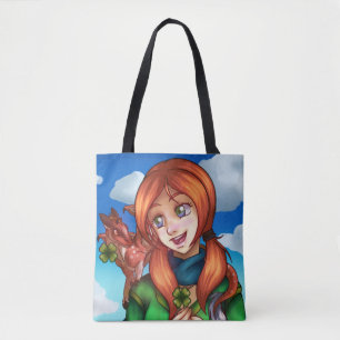 Lucky Girl Tote Bag