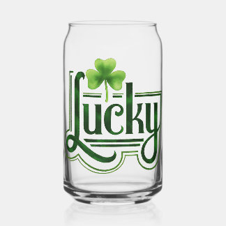 Lucky Glass, Sip in stijl Blikvorm Glas