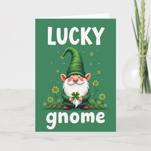 Lucky Gnome Kaart (Voorkant)