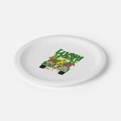 Lucky Gnomes St. Patrick's Day Papieren Bordje (Gekanteld)
