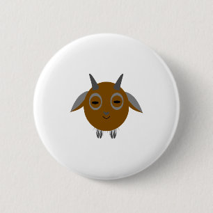 Lucky Goat Zodiac Patches & Buttonnen Ronde Button 5,7 Cm