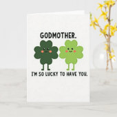 Lucky Godmother Love Card Kaart (Gele Bloem)