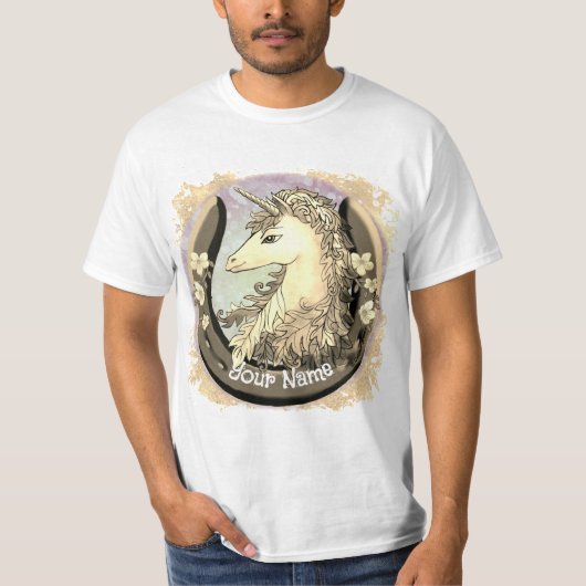 Lucky Gold Eenhoorn T-shirt (Voorkant)