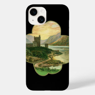  Lucky Gold Shamrock met een Iers Castle Case-Mate iPhone Case