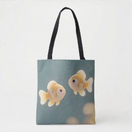 Lucky Goldfish-Canvas tas