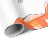 Lucky Goldfish Wrapping Paper Cadeaupapier (Rol Hoek)