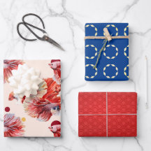 Lucky Goldfish Wrapping Paper Sheets