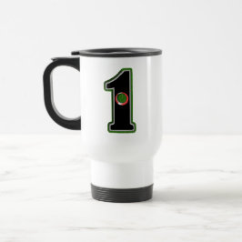 Lucky Golf Hole in One Design! Travel Mug Reisbeker