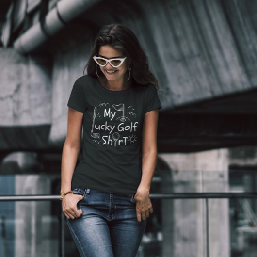 Lucky Golf Shirt Doodle