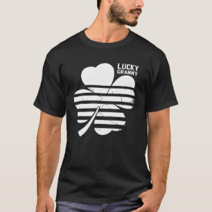 Lucky Granny G Ma Nostalgie van Retro C Sha T-shirt