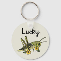 Lucky Grasshopper Sleutelhanger