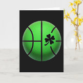 Lucky Green Basketbalkaart Kaart (Gele Bloem)