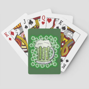 Lucky Green Beer Speelkaarten