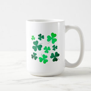 Lucky Green Clover Shamrock Ierland Koffiemok