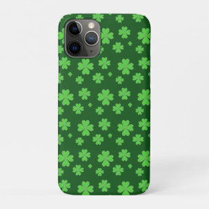 Lucky Green Clovers Case-Mate iPhone Case