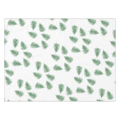Lucky Green Fern Pattern Tafelkleed (Voorkant (Horizontaal))