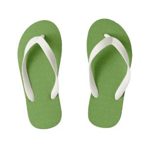 Lucky Green Icons Pattern Kinder Teenslippers