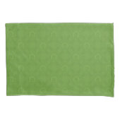 Lucky Green Icons Pattern Kussensloop (Voorkant-Links)
