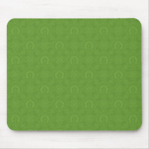 Lucky Green Icons Pattern Muismat