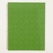 Lucky Green Icons Pattern Planner (Voorkant)