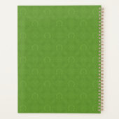 Lucky Green Icons Pattern Planner (Achterkant)