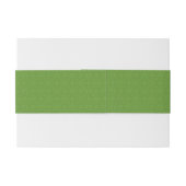 Lucky Green Icons Pattern Uitnodigingen Wikkel (Achterkant Voorbeeld)