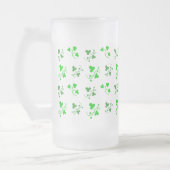 Lucky Green Irish Shamrocks-Mok Matglas Bierpul (Links)