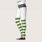 Lucky Green Leprechaun Sokken St. Patrick's Day Leggings (Links)