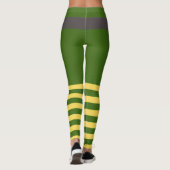 Lucky Green Leprechaun Sokken St. Patrick's Day Leggings (Achterkant)