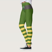 Lucky Green Leprechaun Sokken St. Patrick's Day Leggings (Links)
