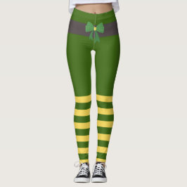 Lucky Green Leprechaun Sokken St. Patrick's Day Leggings