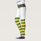 Lucky Green Leprechaun Sokken St. Patrick's Day Leggings (Links)