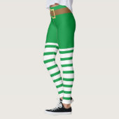 Lucky Green Leprechaun Sokken St. Patrick's Day Leggings (Links)