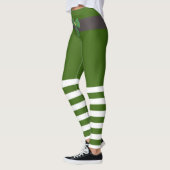 Lucky Green Leprechaun Sokken St. Patrick's Day Leggings (Links)