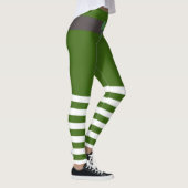 Lucky Green Leprechaun Sokken St. Patrick's Day Leggings (Rechts)