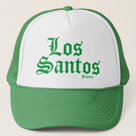 Lucky Green Los Santos Trucker Hat Trucker Pet (Voorkant)
