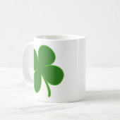 Lucky Green Shamrock Koffiemok (Voorkant links)