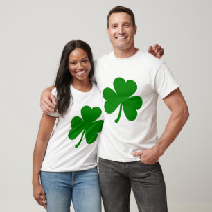 Lucky Green St Patrick's Day Shamrock T-shirt