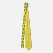 Lucky Green Varentje Patroon Tie Stropdas (Achterkant)