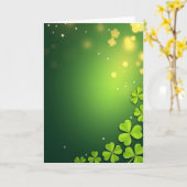 Lucky Greens Spring Time Card Kaart (Gele Bloem)