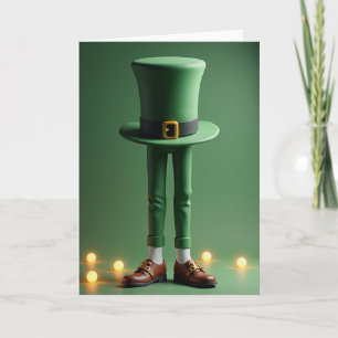 Lucky Groene Hoed Man Kaart