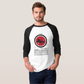 Lucky Guy Raglan T-shirt (Voorkant volledig)