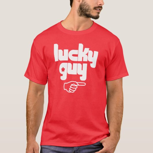 Lucky Guy T-shirt (Voorkant)