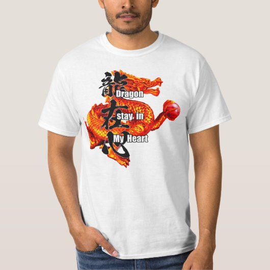 Lucky Happy Jewel Dragon T-shirt (Voorkant)