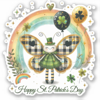 Lucky Happy St. Patrick’s Day Sticker