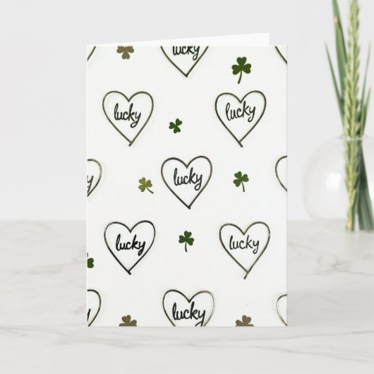 Lucky Hartpatroonaansluiting Kaart (Voorkant)